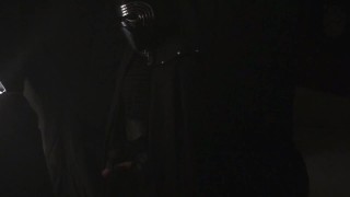 Kylo Ren Jerks His Cock While Teaching You About The Dark Side