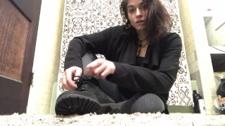 Disgusting foot slave needs to listen to master 