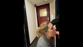 She sucked my dick at work...again