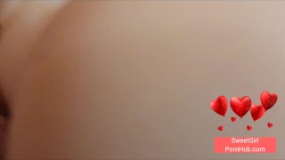 Teen girl inserts big clit in tight pussy - Hard humping pussy on pussy and lesbian tribbing