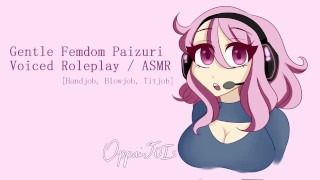 Gentle Femdom Paizuri Voiced Roleplay / ASMR [COMMISSION]