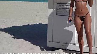 Naughty Bikinis at the PUBLIC beach