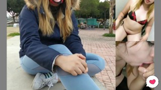 Mexican girl is fucked in fake casting, they cum inside her pussy
