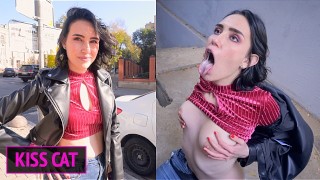 Cum On Me Like A Pornstar - Public Agent PickUp Student On The Street ...