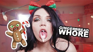 Catjira Gets Possessed by Evil Gingerbread Men and Fucks a Candy Cane ...