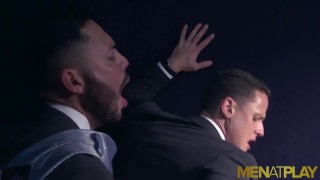 MENATPLAY Latino Viktor Rom Anal Fucks Businessman In Suit