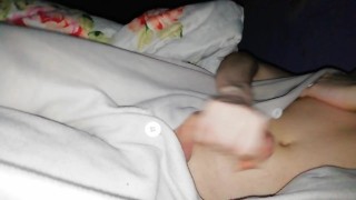 I masturbated my boyfriend in my sleep and he finished my hand