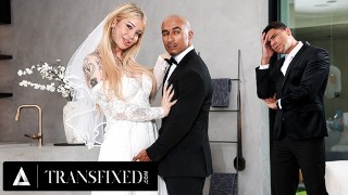 TRANSFIXED - Gorgeous Trans Bride Gracie Jane Cheats With Her Man Of H...