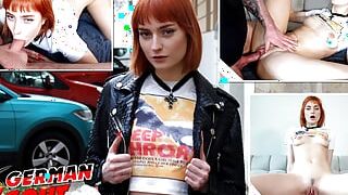 German Scout - Skinny Crazy Redhead Teen Dolly Dyson Get Rough Fucked ...