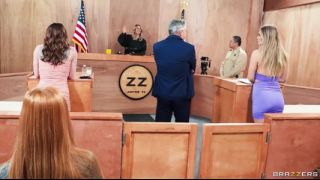 Sexcourt! A Case Of Tit For Spat Natalia Starr, Chantal Danielle Brazz...