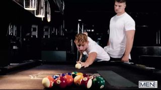 MEN - While Playing A Game Of Pool, Malik Delgaty And Jackson Cooks De...