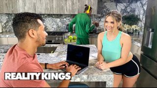 REALITY KINGS - Angie Faith Seduces Her BF&039;s Roommate With Her Tit...