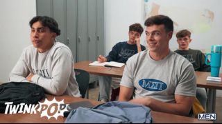 TWINKPOP - Professor Greg Dixxon Sucks Jake Preston&039;s Cock After C...