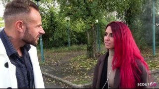 German Redhead Big Natural Saggy Tits Girl Dani Luve Seduce to Hard Am...