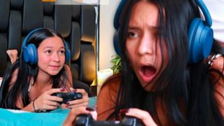 I FUCK MY STEPSISTER WHILE SHE PLAYS VIDEO GAMES