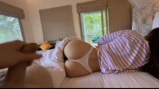 Step Sis gets surprised by her Step Bros hard cock in the morning